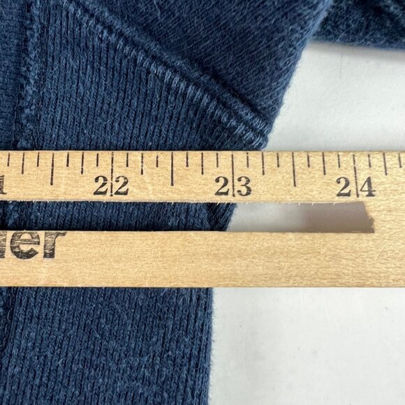 VTG Champion Reverse Weave Wisconsin Badger Sweatshirt Extra Large Blue Crewneck - Picture 13 of 14